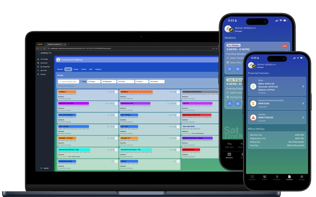Academy Pro apps preview