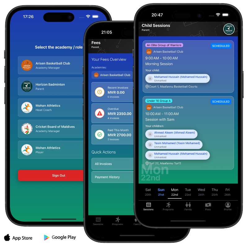 Academy Pro Mobile App